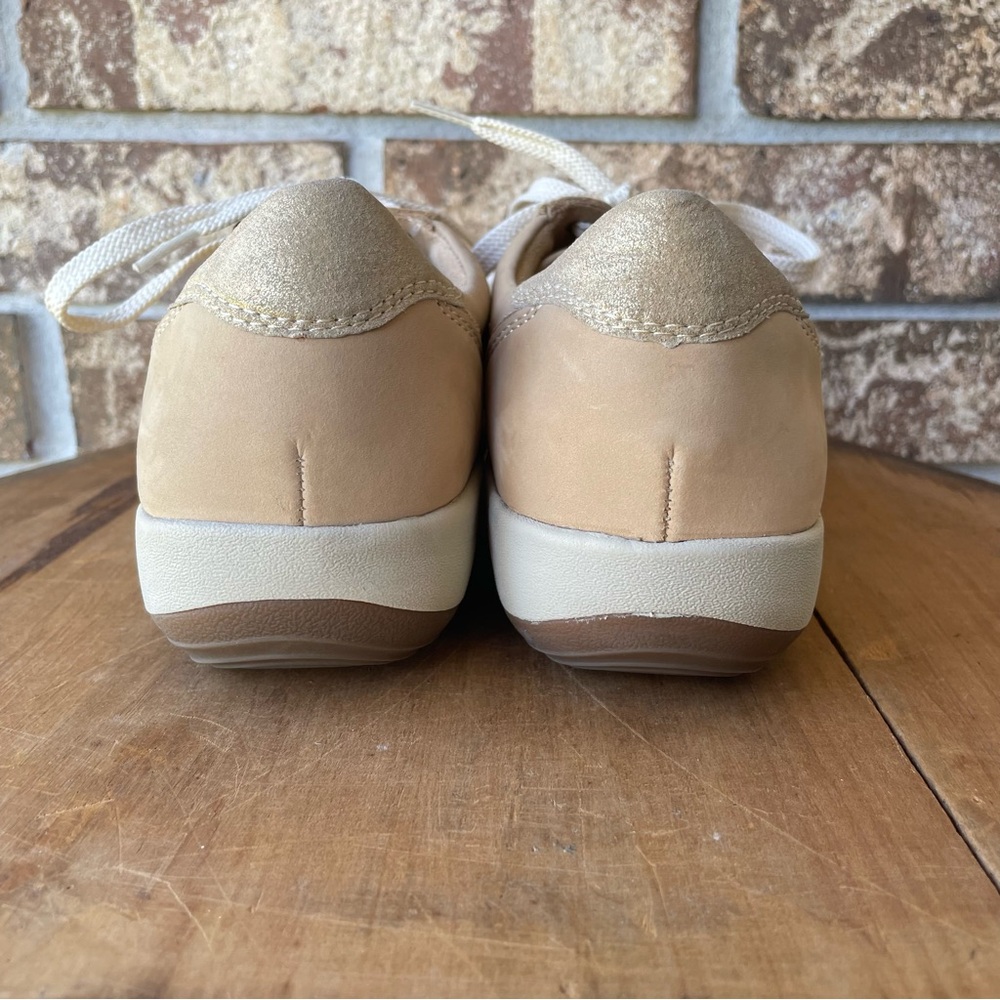 Aetrex Ivy Arch Support Sneaker Women’s Size 8.5 Champagne Color Beautiful! - Picture 5 of 8